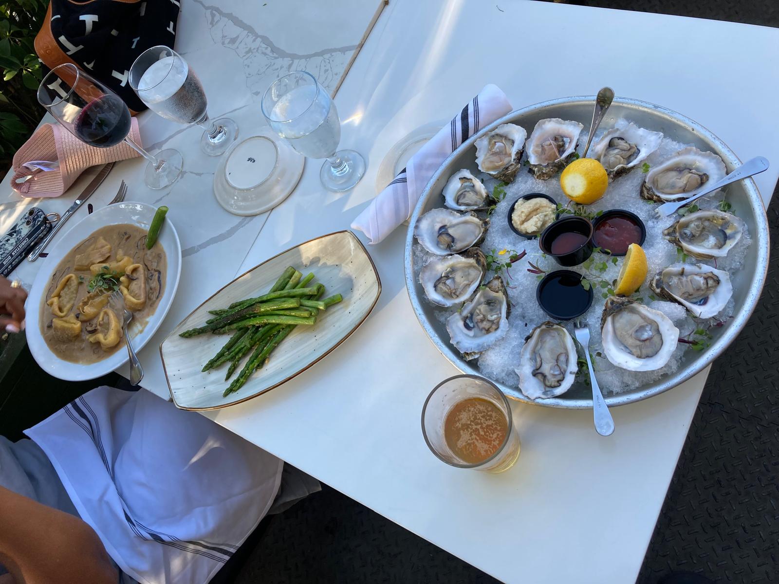 Oysters are zinc, vitamin B12, omega-3s rich, aid immunity, brain function, skin, heart health.